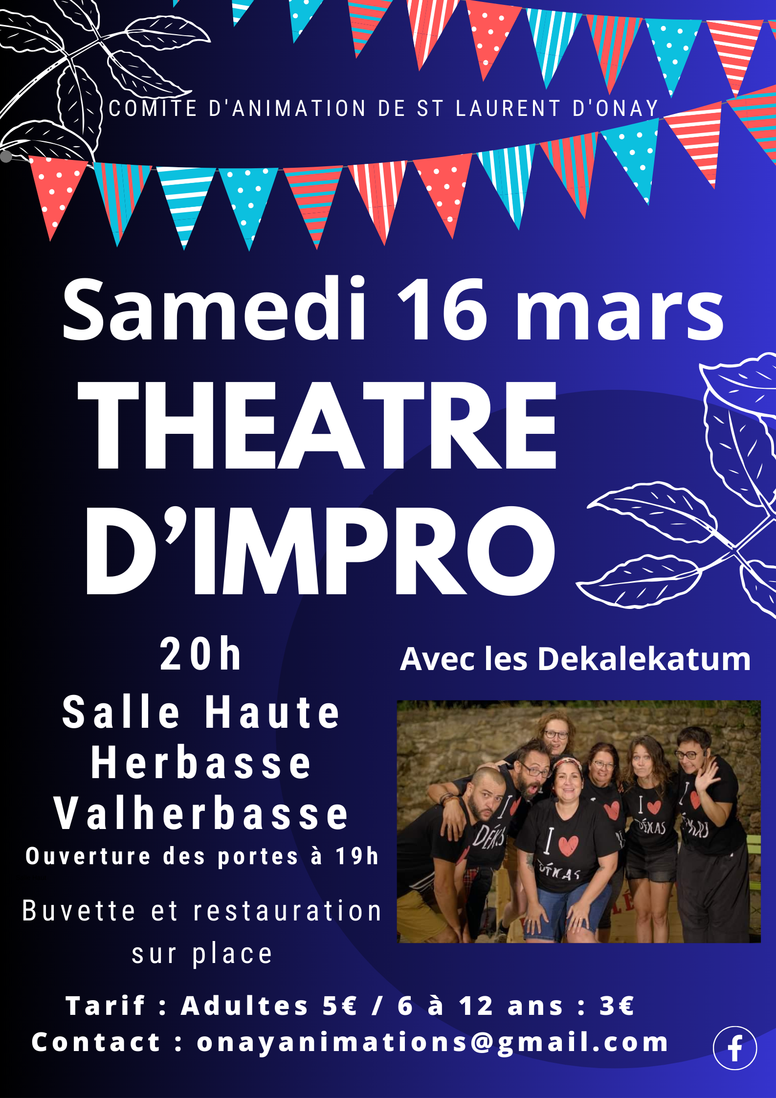 Théâtre d’impro 16-03-24
