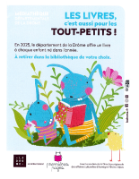 Affiche Département -LES LIVRES tout-petits