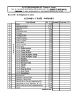 Fleurs – Bon de commande